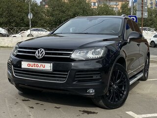 2010 Volkswagen Touareg II, чёрный, 2340000 рублей, вид 1