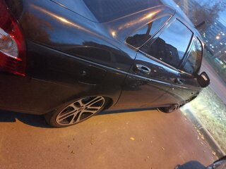 2011 Lada (ВАЗ) Priora I, чёрный, 340000 рублей, вид 2