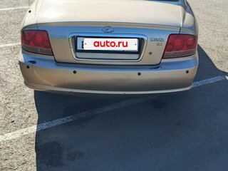 2005 Hyundai Sonata ТагАЗ IV (EF) Рестайлинг, бежевый, 500000 рублей, вид 4