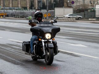 2006 Harley-Davidson Street Glide, чёрный, 1150000 рублей, вид 4