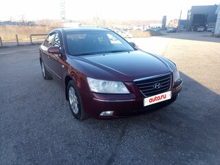 2008 Hyundai Sonata V (NF) Рестайлинг, пурпурный, 540000 рублей, вид 2