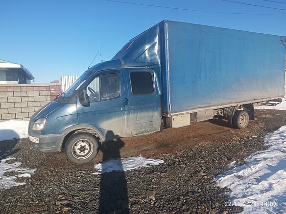 2009 ГАЗ ГАЗель (33023/330273) Фермер, синий, 1300000 рублей
