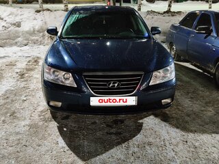 2008 Hyundai Sonata V (NF), синий, 595000 рублей, вид 3