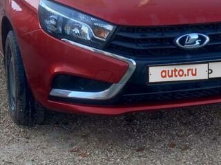 2016 Lada (ВАЗ) Vesta I, красный, 750000 рублей, вид 1