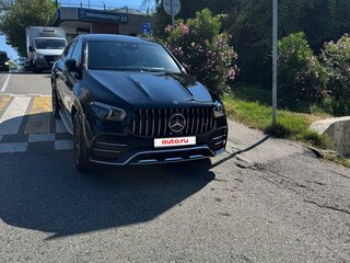 2020 Mercedes-Benz GLE Coupe 400 d II (C167), чёрный, 8600000 рублей, вид 3