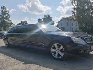 2000 Mercedes-Benz S-Класс 430 IV (W220), чёрный, 450000 рублей, вид 1