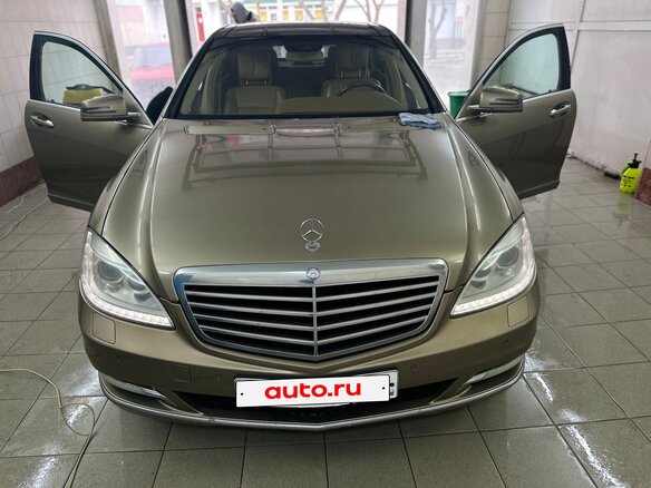 2010 Mercedes-Benz S-Класс 350 Long V (W221) Рестайлинг, бежевый, 2100000 рублей
