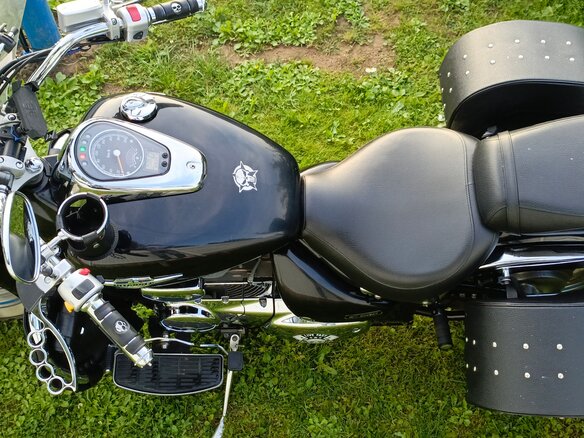 2011 Suzuki Intruder 800, чёрный, 480000 рублей - вид 9
