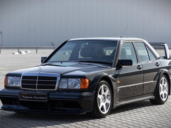 1990 Mercedes-Benz 190 (W201), чёрный