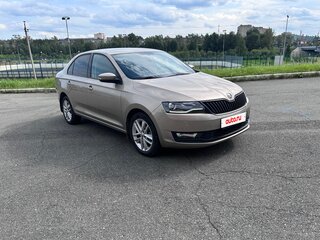2019 Skoda Rapid I Рестайлинг, бежевый, 1500000 рублей, вид 1