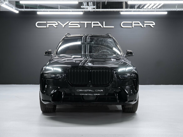 2023 BMW X7 40d I (G07) Рестайлинг, чёрный - вид 3
