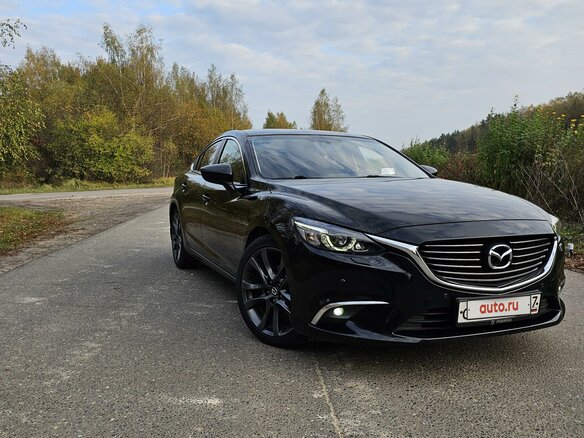2015 Mazda 6 III (GJ) Рестайлинг, чёрный, 1990000 рублей