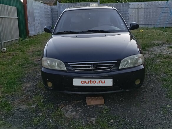 2007 Kia Spectra I Рестайлинг 2, чёрный, 405000 рублей - вид 1