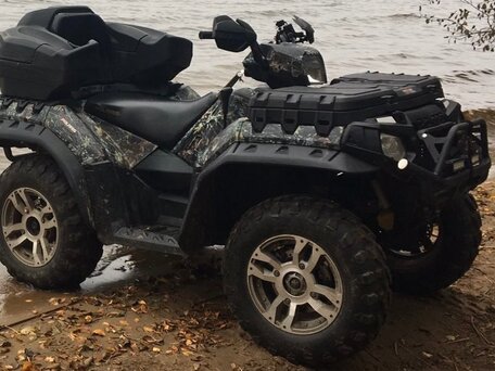 2009 Polaris Sportsman 550, зелёный, 490000 рублей, вид 3