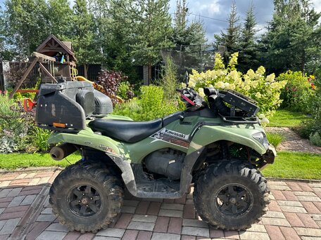 2012 Kawasaki KVF 750 Brute Force, зелёный, 650000 рублей, вид 2