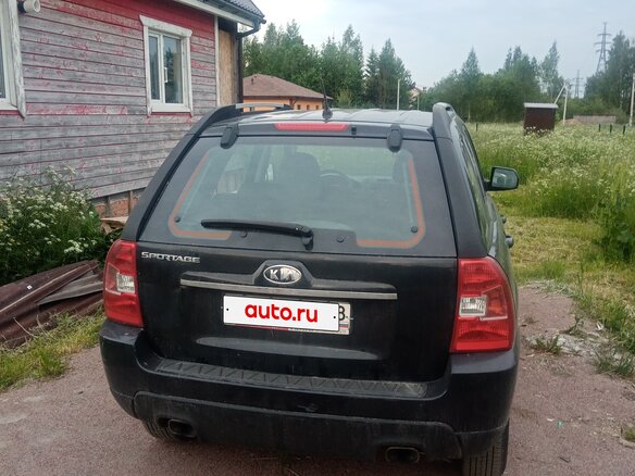 2010 Kia Sportage II Рестайлинг, чёрный, 851500 рублей - вид 4