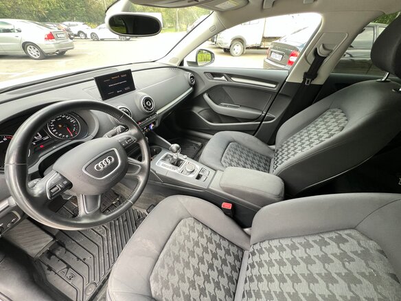 2013 Audi A3 III (8V), белый, 1350000 рублей - вид 8