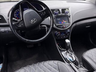 2015 Hyundai Solaris I Рестайлинг, белый, 1000000 рублей, вид 5