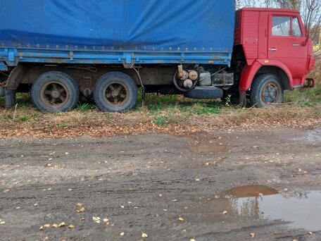 1993 КамАЗ 5320, красный, 350000 рублей, вид 1
