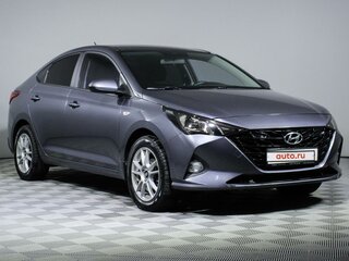2022 Hyundai Solaris II Рестайлинг, серый, 1750000 рублей, вид 3