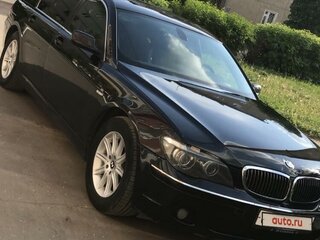 2005 BMW 7 серии 730d IV (E65/E66) Рестайлинг, чёрный, 1740000 рублей, вид 3