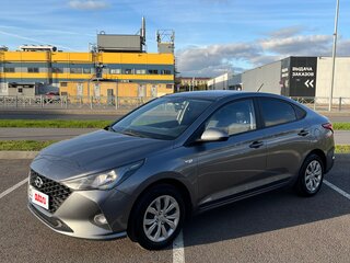 2020 Hyundai Solaris II Рестайлинг, серый, 1350000 рублей, вид 2