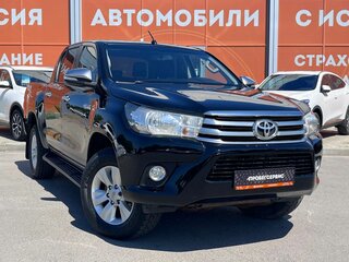2015 Toyota Hilux VIII, чёрный, 2599000 рублей, вид 3