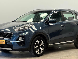 2018 Kia Sportage IV Рестайлинг, синий, 1750000 рублей, вид 1