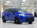 2013 Ford Fiesta Mk6 Рестайлинг, синий - вид 2