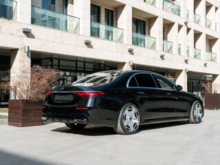 2022 Mercedes-Benz S-Класс 580 Long 4MATIC VII (W223), чёрный, 25555556 рублей, вид 4