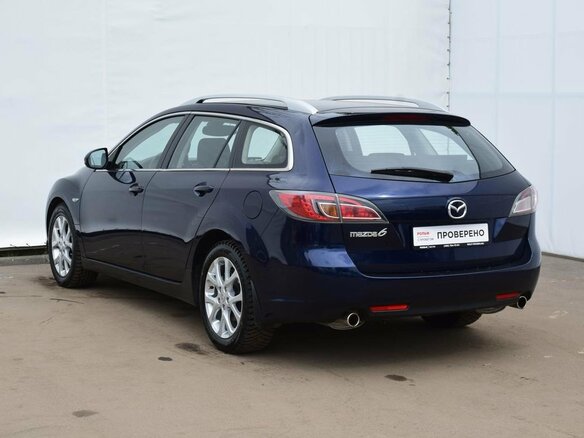 2008 Mazda 6 II (GH), синий - вид 6