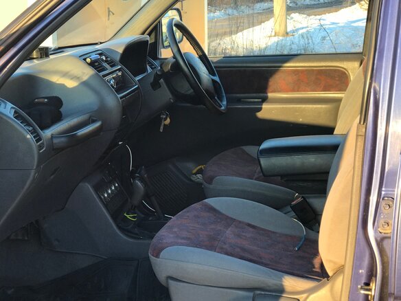 1997 Nissan Mistral, синий, 730000 рублей - вид 9