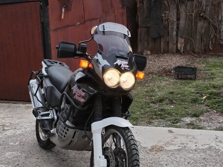 1997 Honda XRV 750 Africa Twin, чёрный, 400000 рублей, вид 1