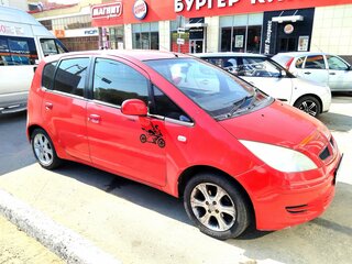 2004 Mitsubishi Colt VI (Z20/Z30), красный, 410000 рублей, вид 4