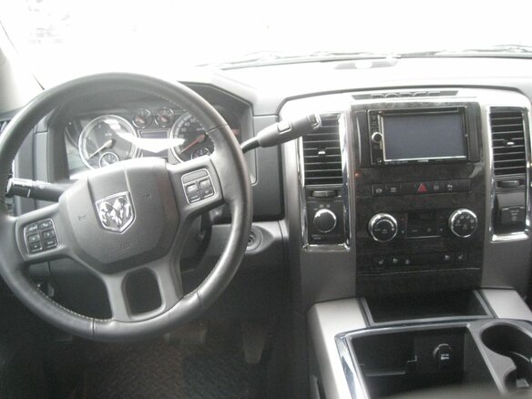2012 Dodge RAM IV (DS/DJ), чёрный - вид 7