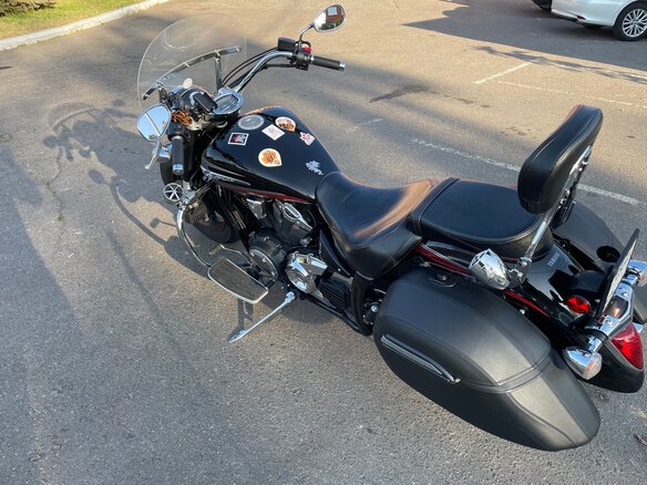 2013 Yamaha XVS1300, чёрный, 750000 рублей - вид 7