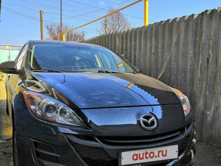 2010 Mazda 3 II (BL), чёрный, 890000 рублей, вид 3