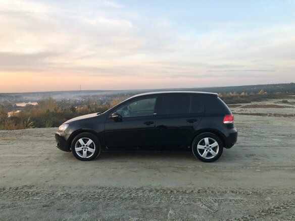 2011 Volkswagen Golf VI, синий - вид 9
