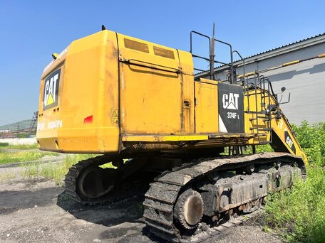 2017 Caterpillar 374, жёлтый, 13500000 рублей, вид 1