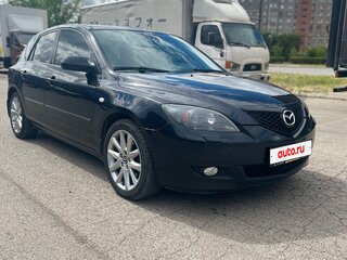 2007 Mazda 3 I (BK) Рестайлинг, чёрный, 570000 рублей, вид 3