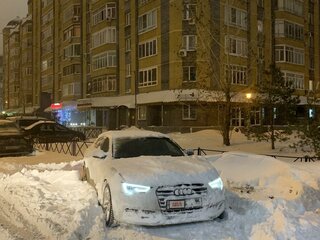 2014 Audi A5 I (8T) Рестайлинг, белый, 2350000 рублей, вид 1