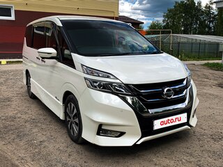 2017 Nissan Serena S-Hybrid V (C27), белый, 1850000 рублей, вид 1