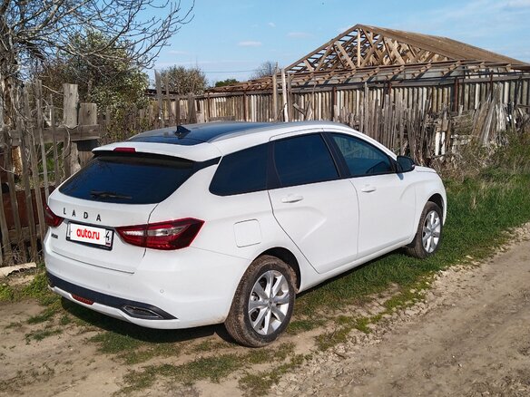 2024 Lada (ВАЗ) Vesta SW I Рестайлинг (NG), белый, 1800000 рублей - вид 1