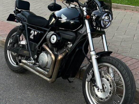 1996 Honda VRX 400, чёрный, 377774 рублей - вид 4