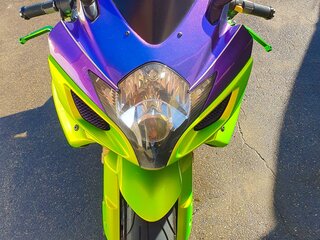 2006 Suzuki GSX-R 600, зелёный, 400000 рублей, вид 2