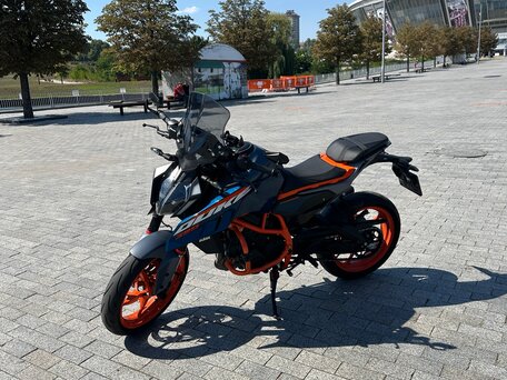 2025 KTM 390 Duke, синий, 600000 рублей, вид 1
