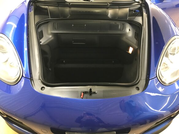 2009 Porsche Cayman I (987) Рестайлинг, синий - вид 8