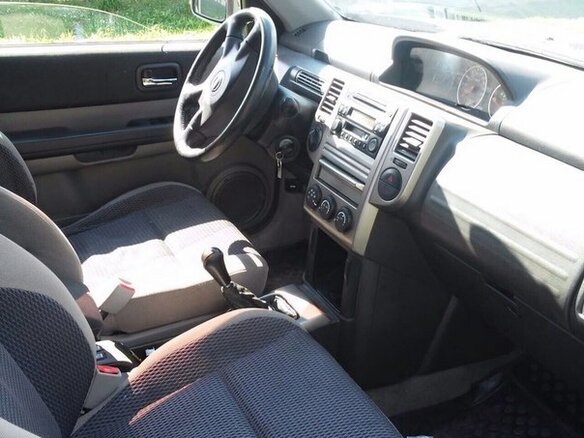2007 Nissan X-Trail I, серый - вид 1
