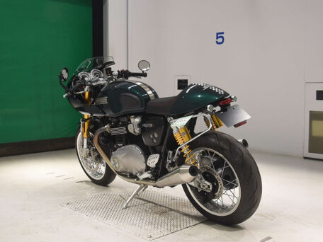 2019 Triumph Thruxton, зелёный, 1100000 рублей, вид 3