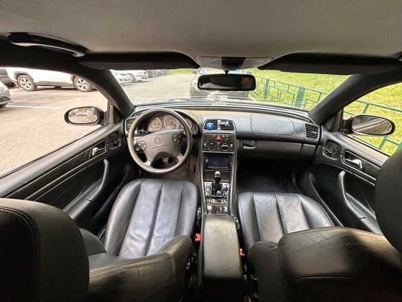 1999 Mercedes-Benz CLK-Класс 200 I (W208), чёрный, 800000 рублей - вид 15